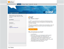 Tablet Screenshot of ecast.net.au
